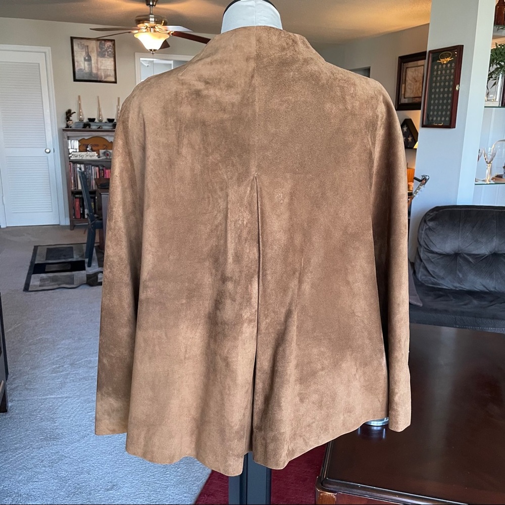 Suede cape OS